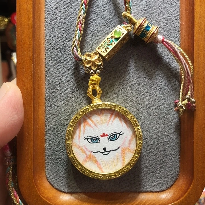 装裱画小九唐卡手绘