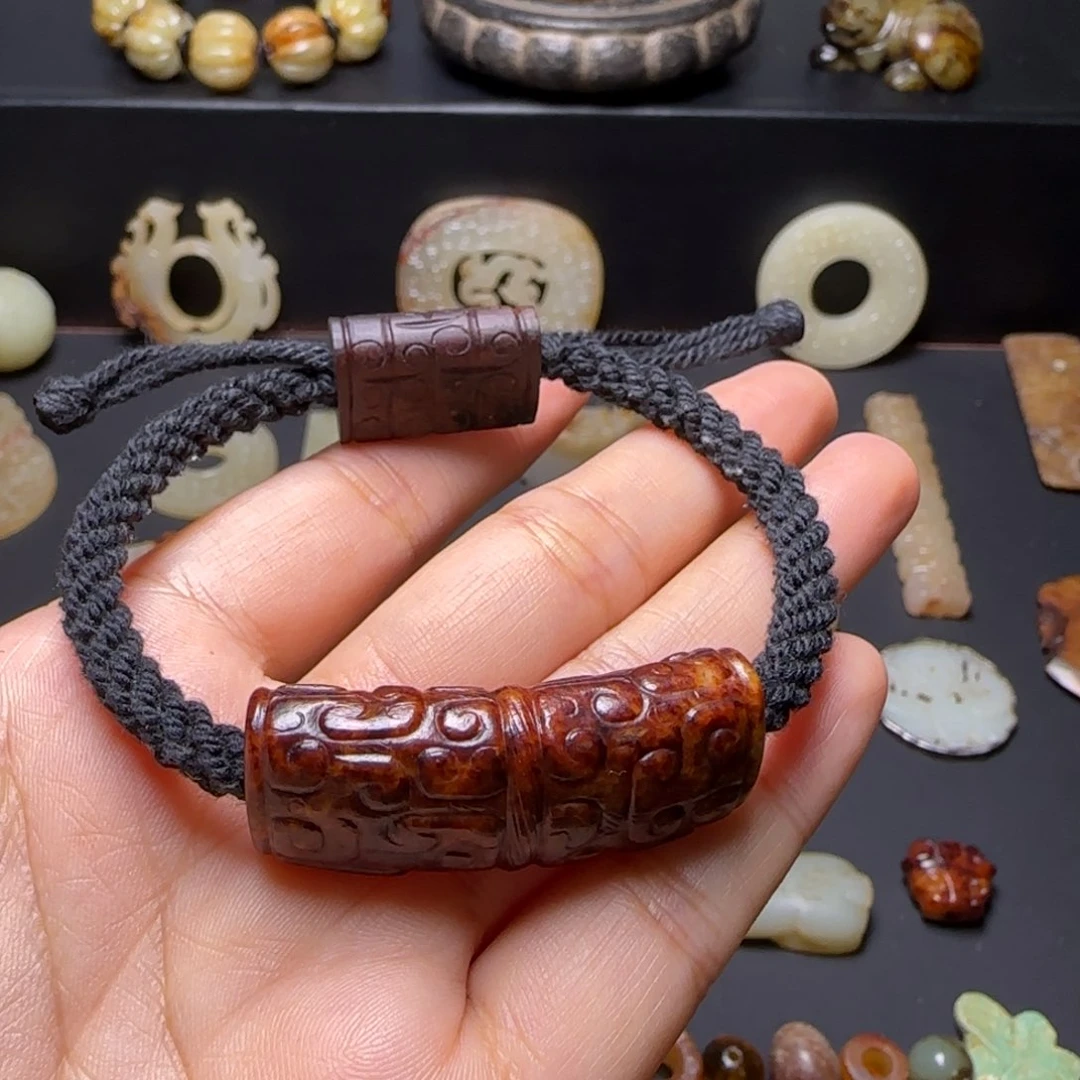 和田玉吊坠(不含链)未镶嵌简*