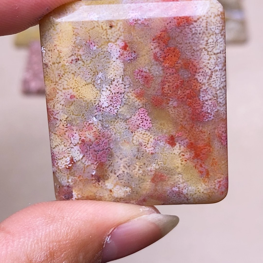 伪***人硅化玉合金珊瑚玉