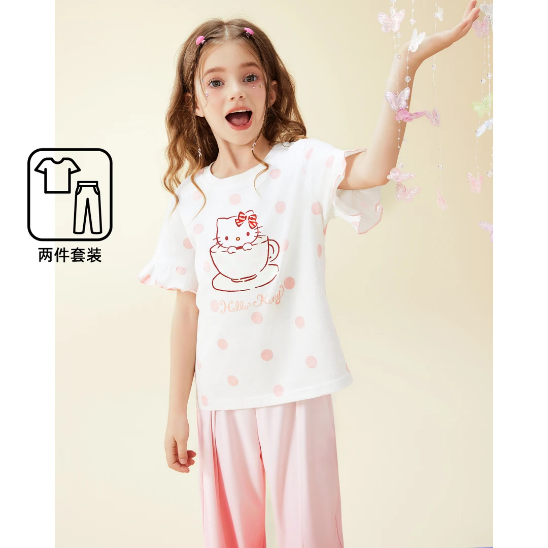 女童夏季新款套装休闲宽松夏季新款两件套CS763015