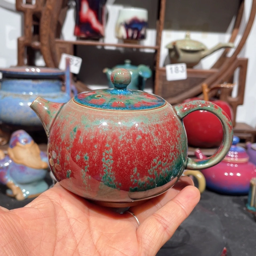 沈***钰中国神后钧瓷茶器