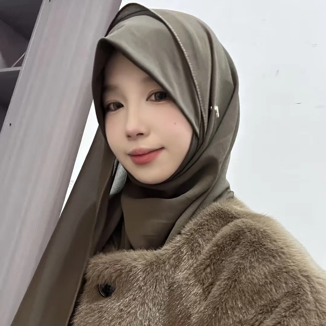 柯儿·极简风彩色系纯色绕巾（会有轻微暗亮色差）