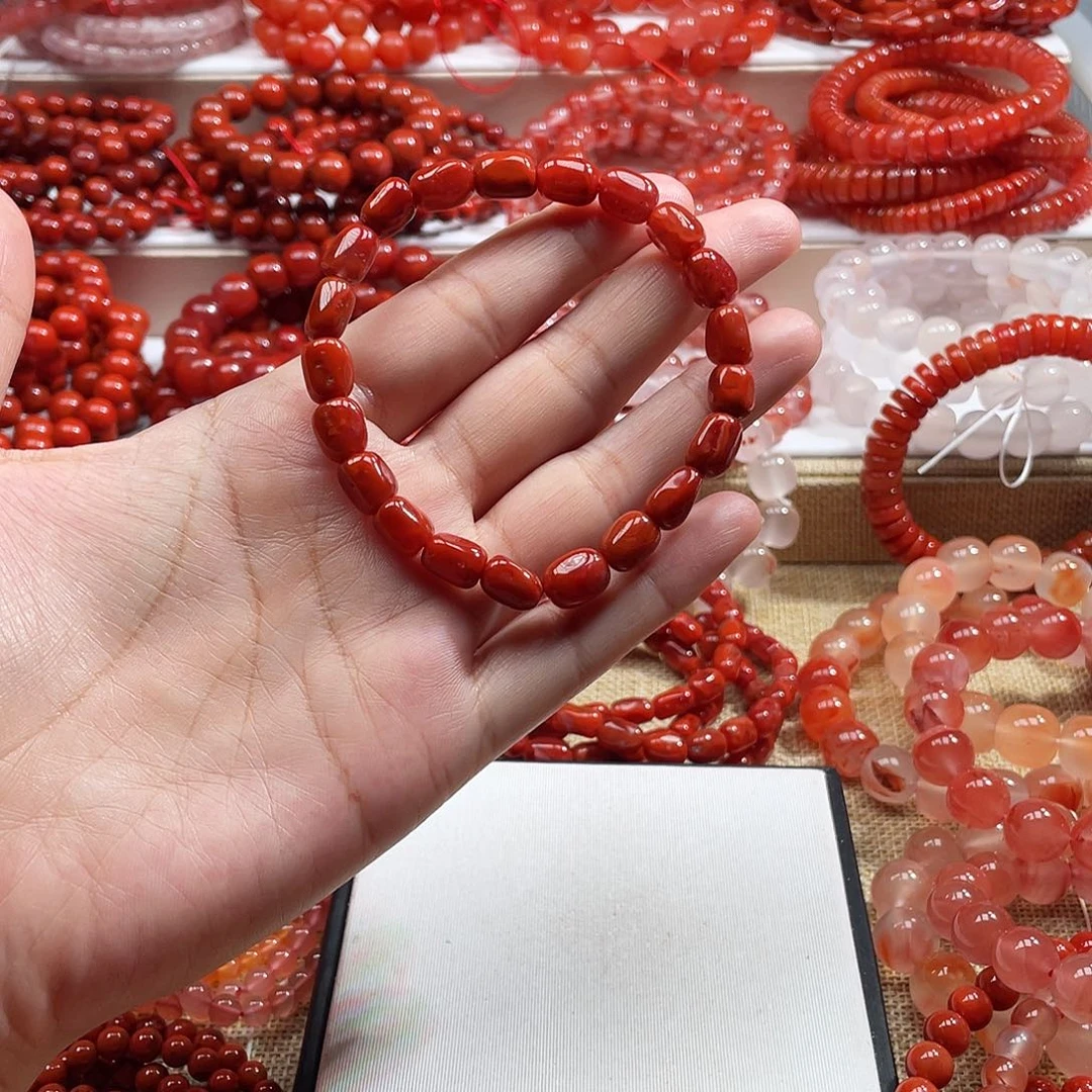 未镶嵌手链南红玛瑙