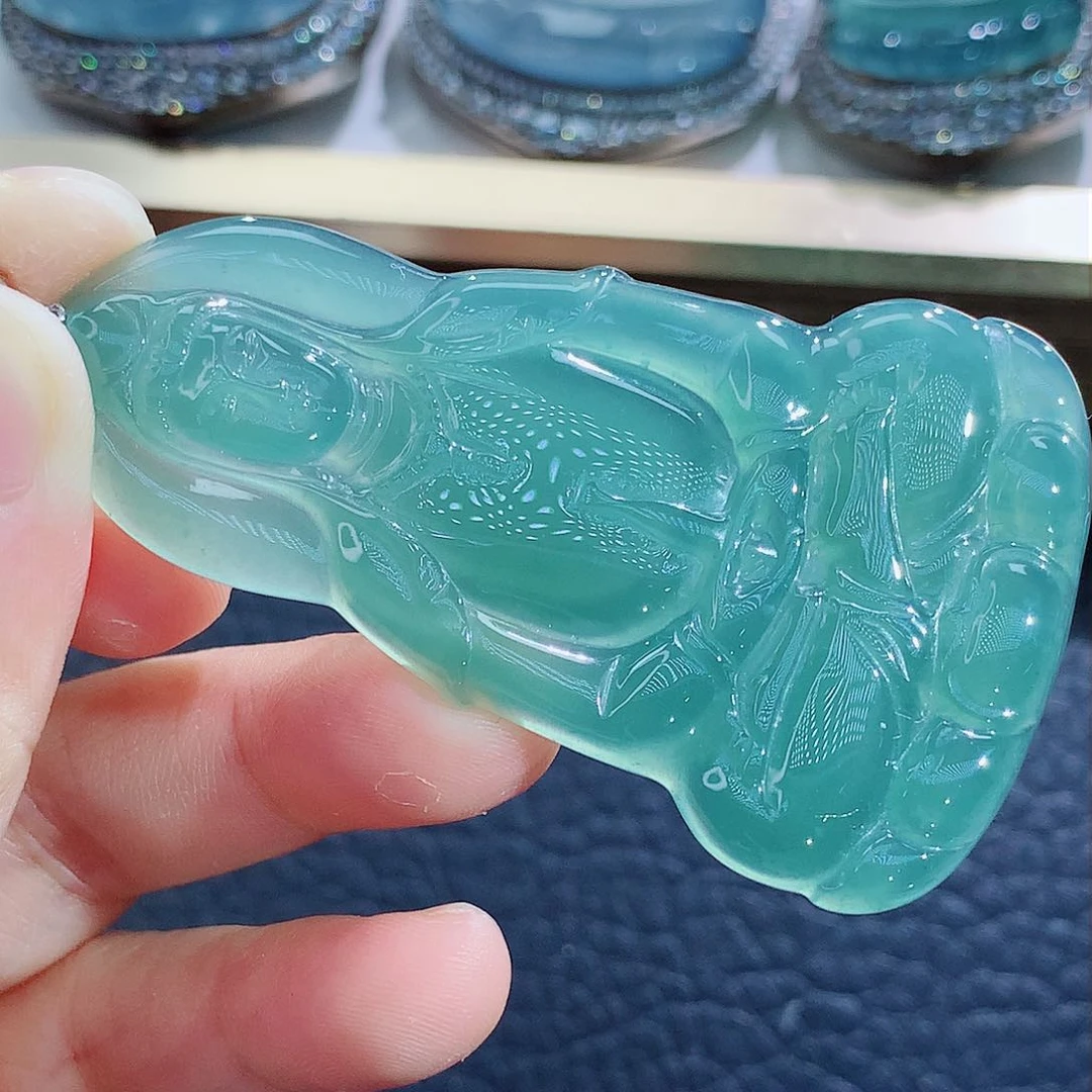 未镶嵌挂件翡翠翡翠