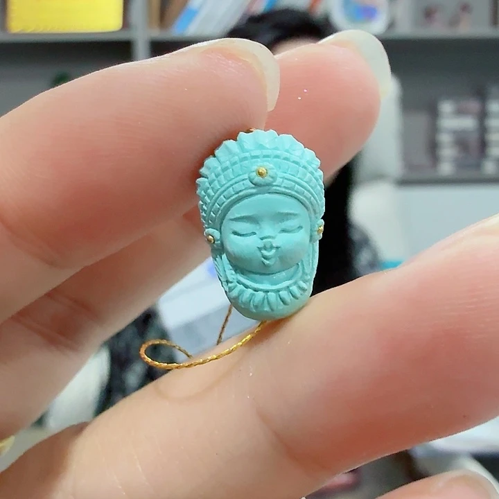 绿松石未镶嵌珠宝奇石