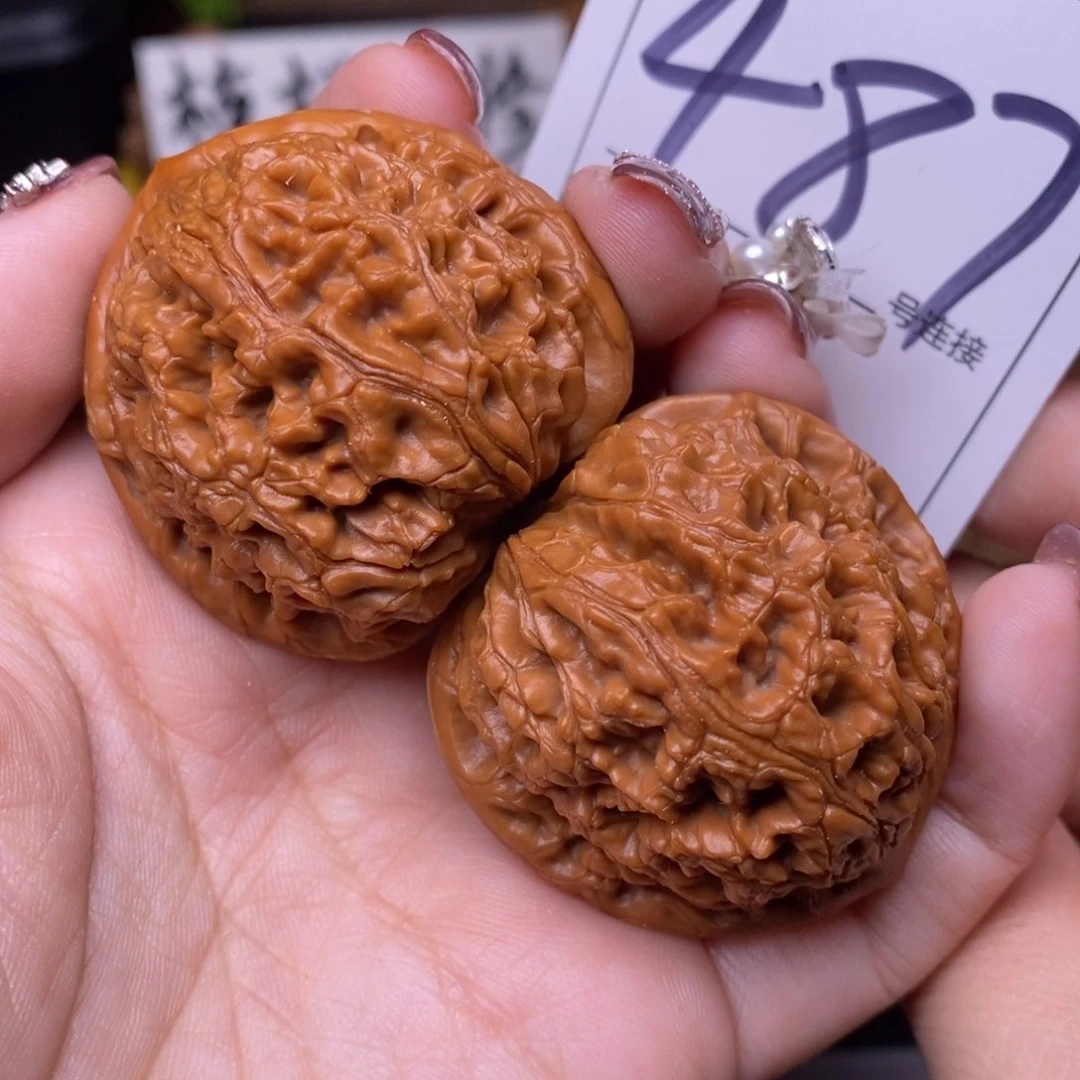 文玩核桃把件487水龙4.2