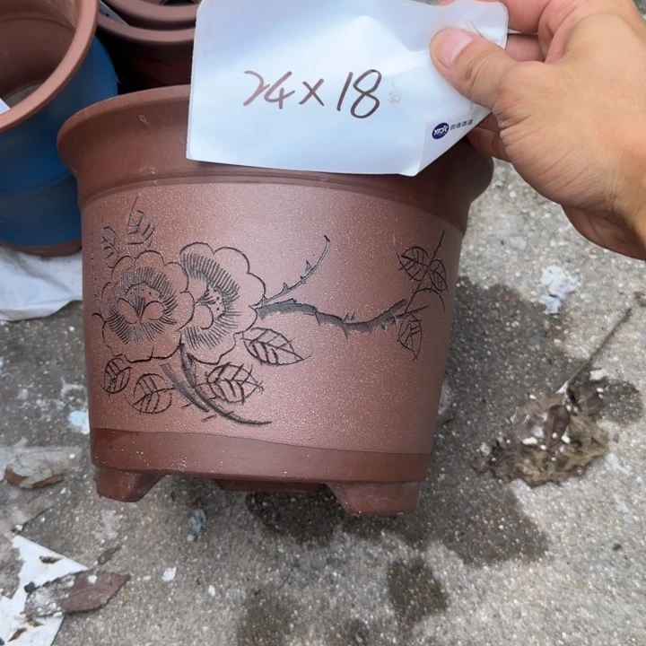 紫砂花盆特价清仓