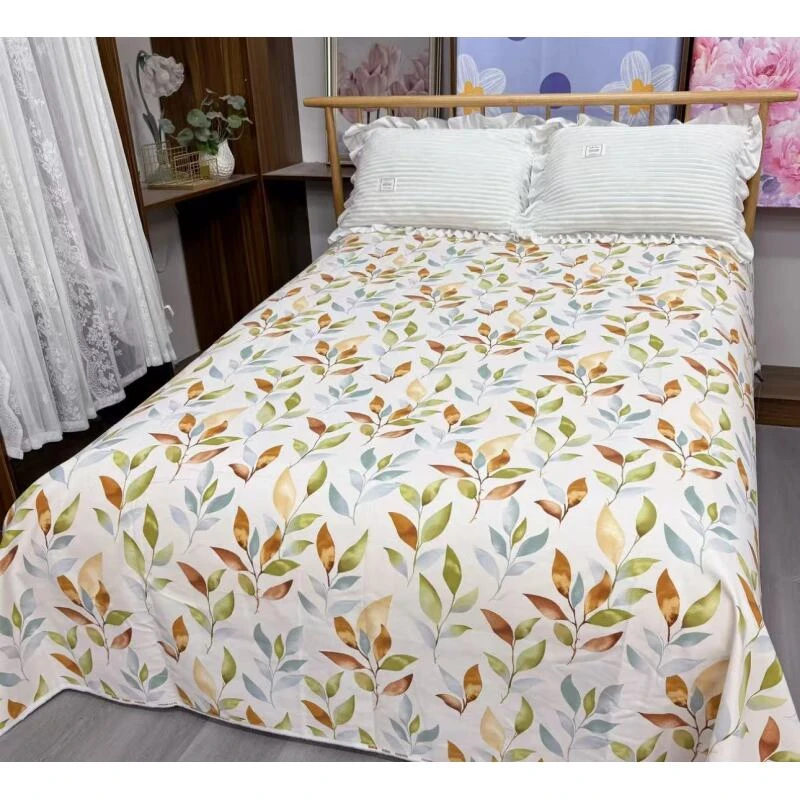 彩叶-新款碎花老粗布床单200cm*245cm