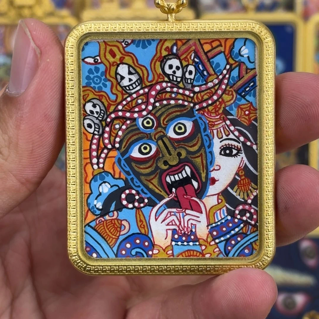 吊坠纯手绘前世今生