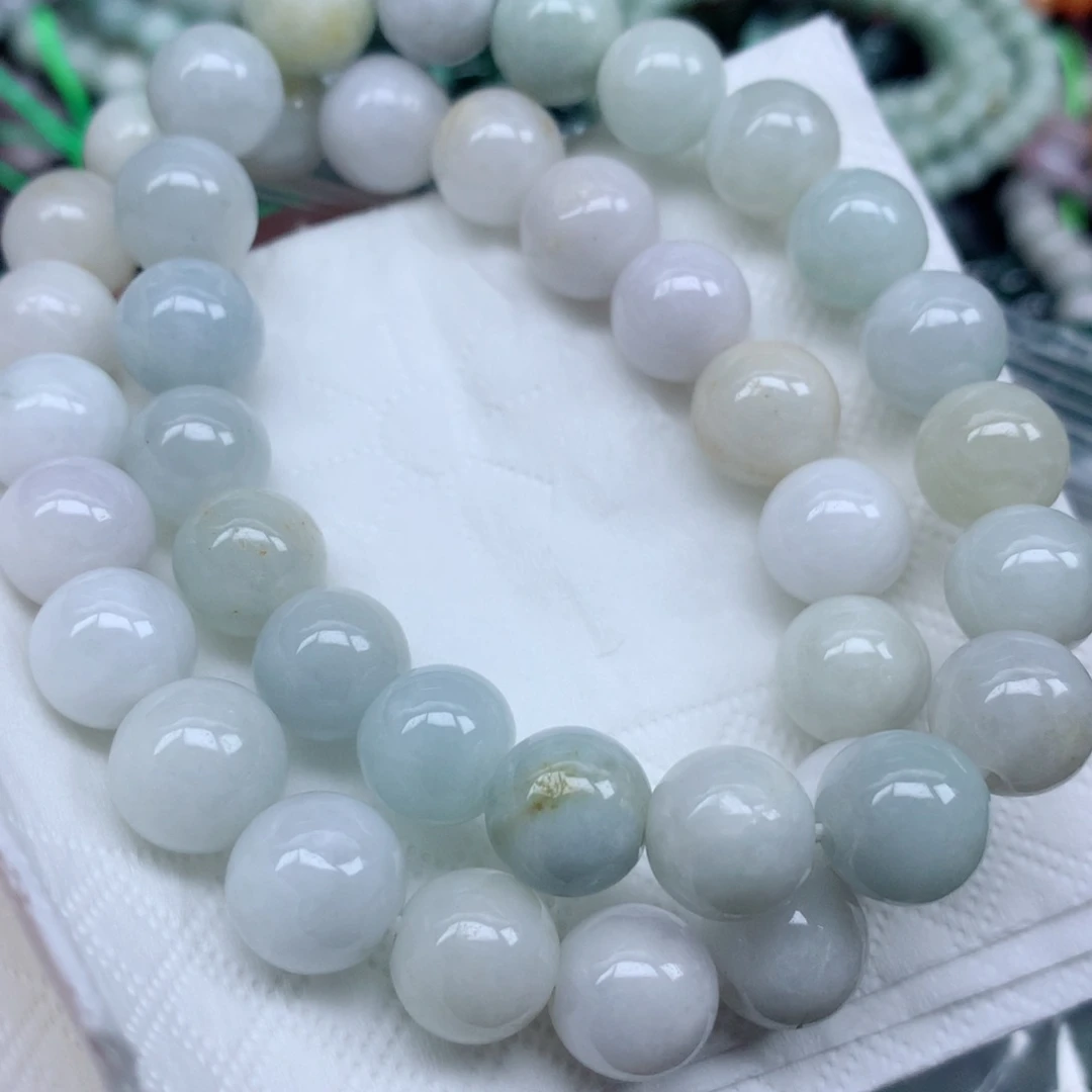 颈饰未镶嵌翡翠手串