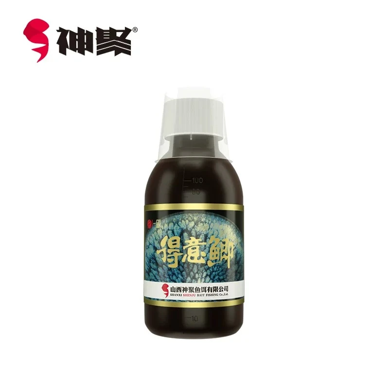 神聚得意鲫100ml钓鲫鱼一瓶搞定黑坑野钓必备饵料高浓缩鱼饵垂钓
