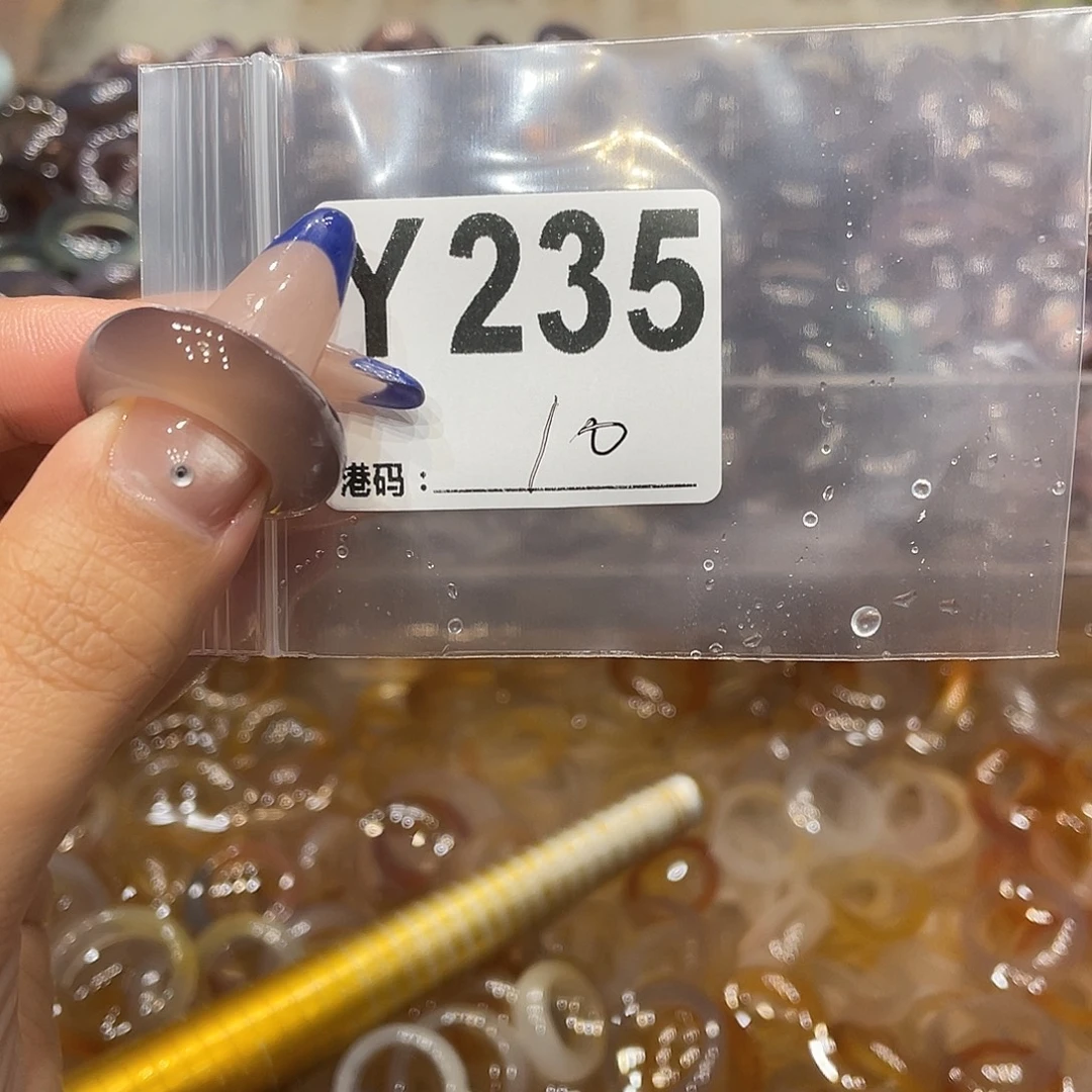 玛瑙/玉髓未镶嵌戒指235