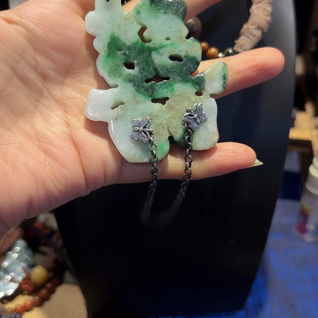 翡翠颈饰未镶嵌原创