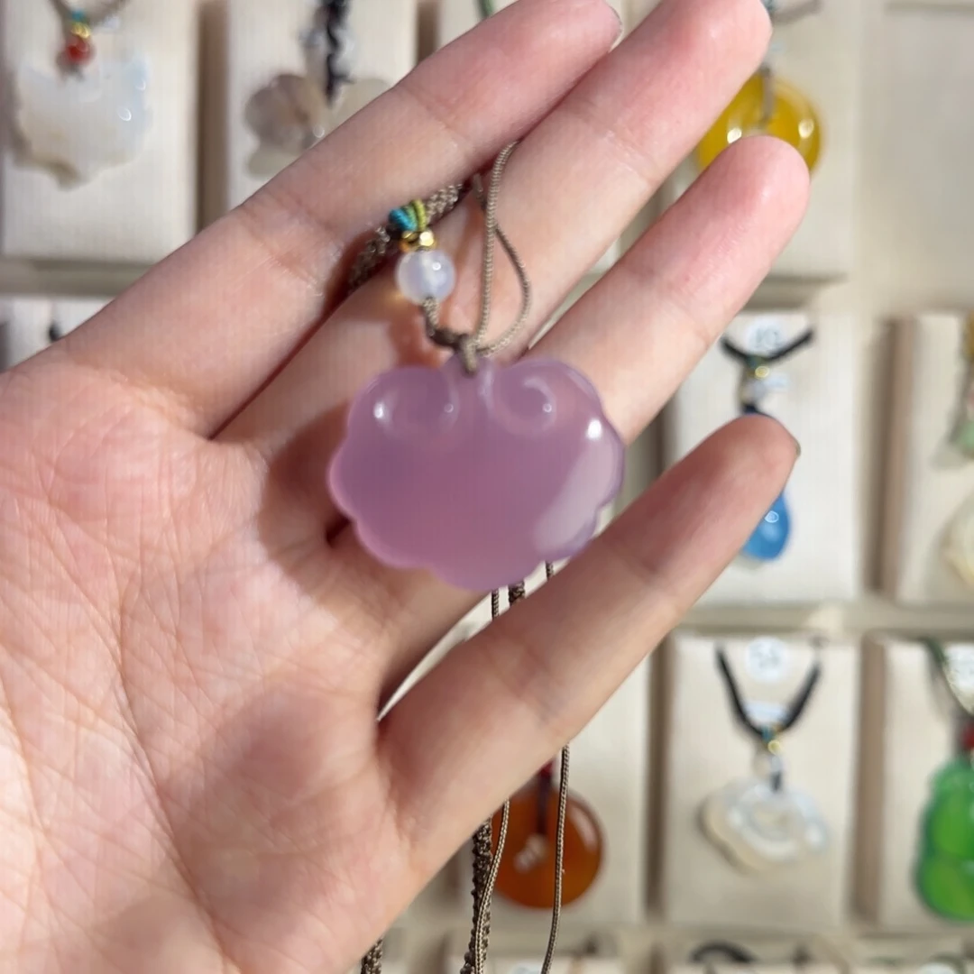 玛瑙/玉髓颈饰合金