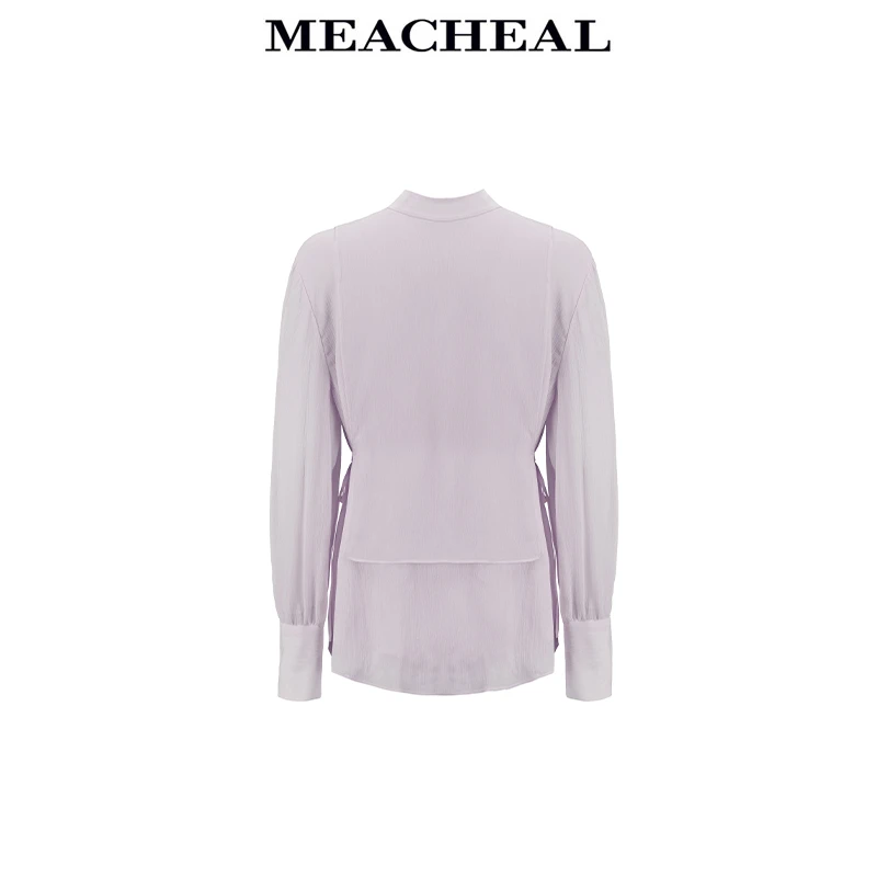 MEACHEAL【星线好物】烟紫色衬衫724311014053