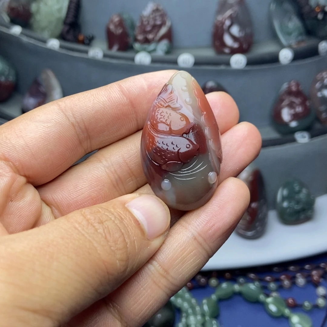 寰***宇玛瑙/玉髓未镶嵌颈饰