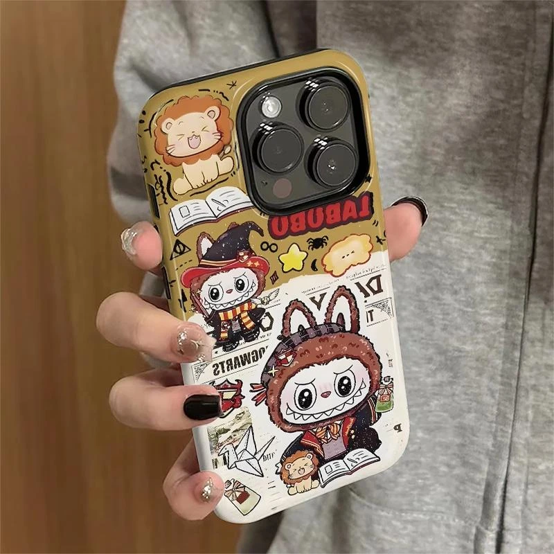 哈利模特拉布布适用iPhone16菲林手机壳华为P70vivo小米15oppo套