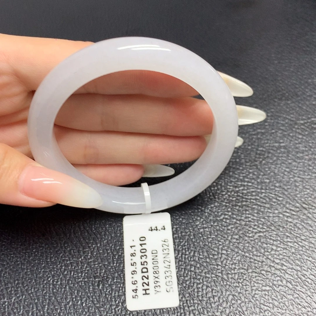 翡翠手镯未镶嵌天然缅甸翡翠55圈