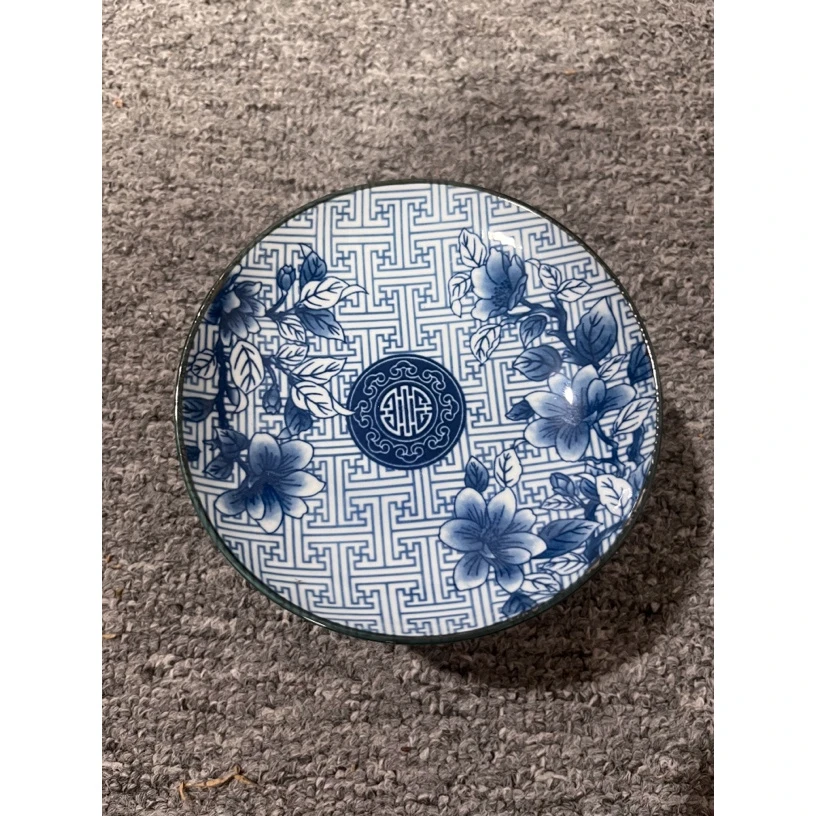 高端茶具青花果盘k1-F18