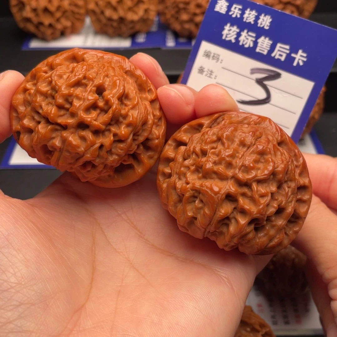 把件文玩核桃官帽51尺3号