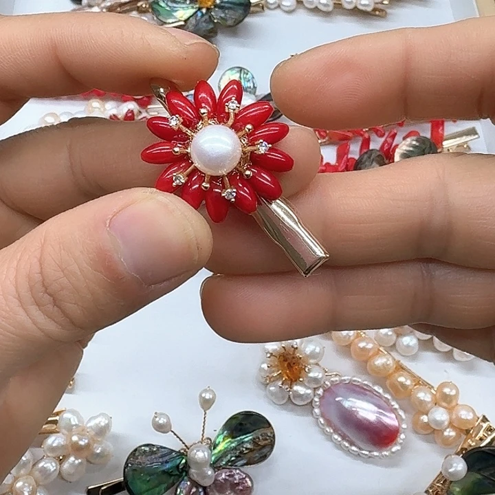 淡水珍珠甜美银S925镶嵌