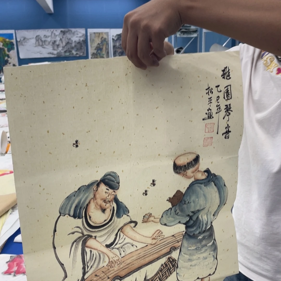 国画手绘国画欣赏一下