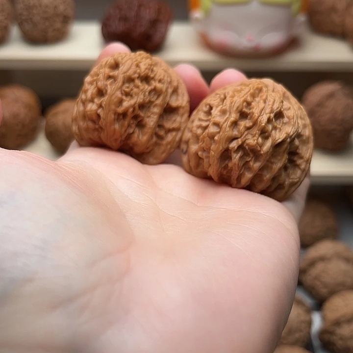 吊坠文玩核桃密纹38