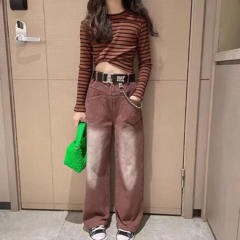 401081《现》优选儿童休闲舒适洋气春款牛仔裤