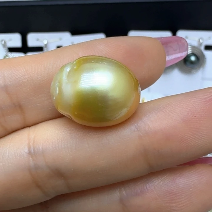 未镶嵌海水珍珠裸珠骄**火
