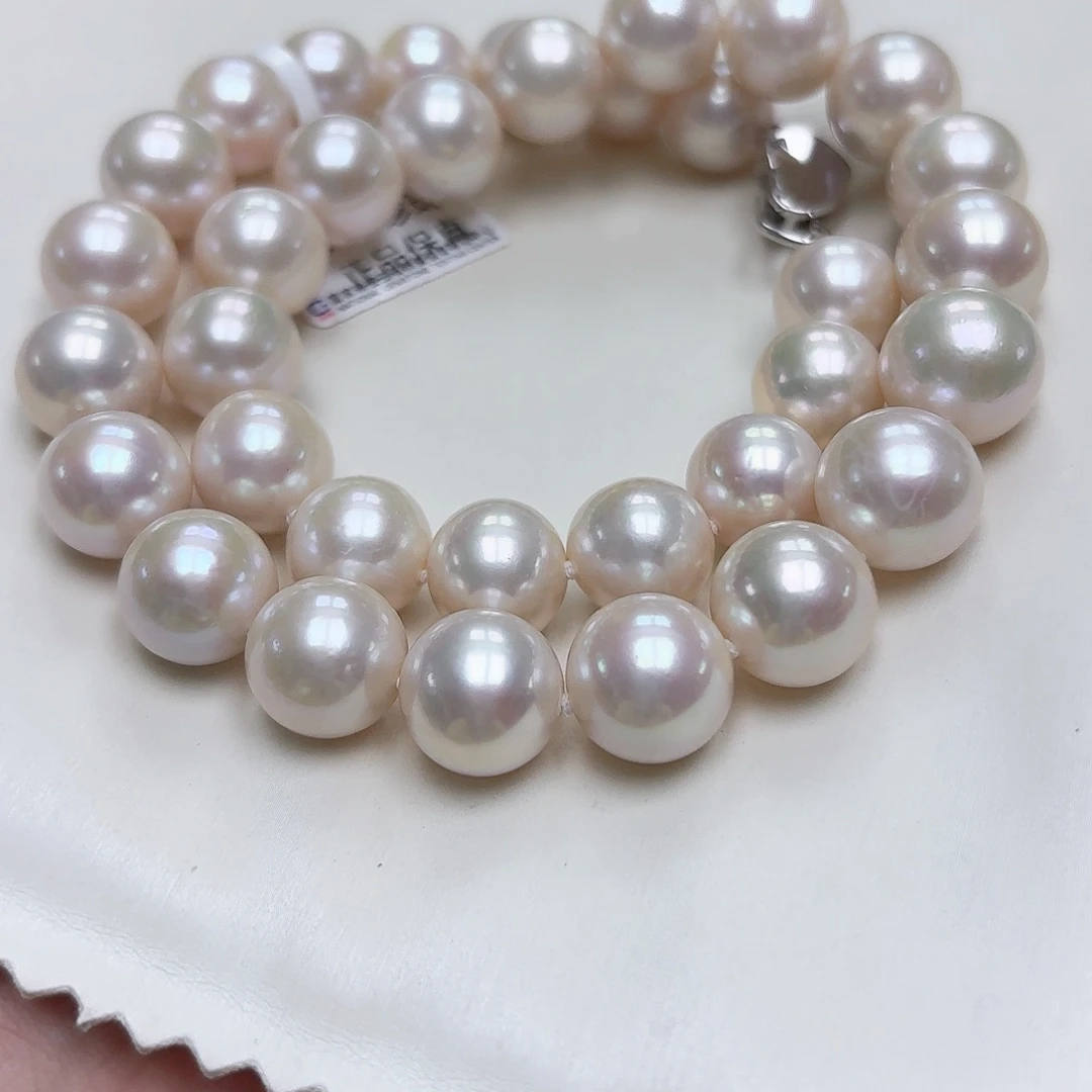 淡水珍珠未镶嵌颈饰11-13有核