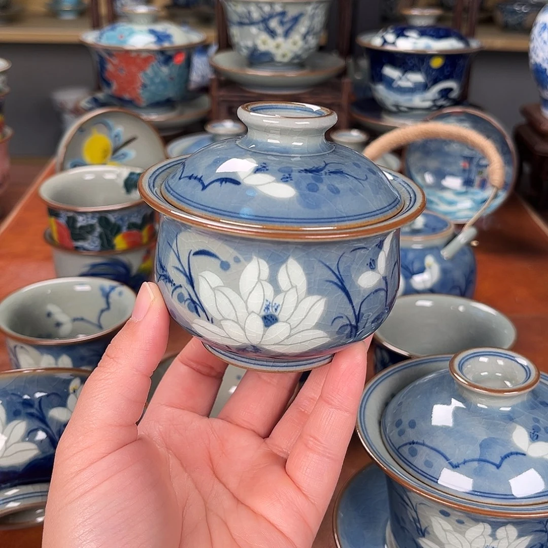 杯盖碗景德镇陶瓷