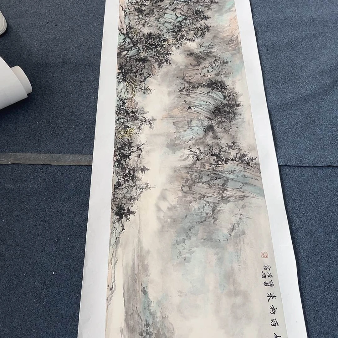 国画国画作品展宣纸
