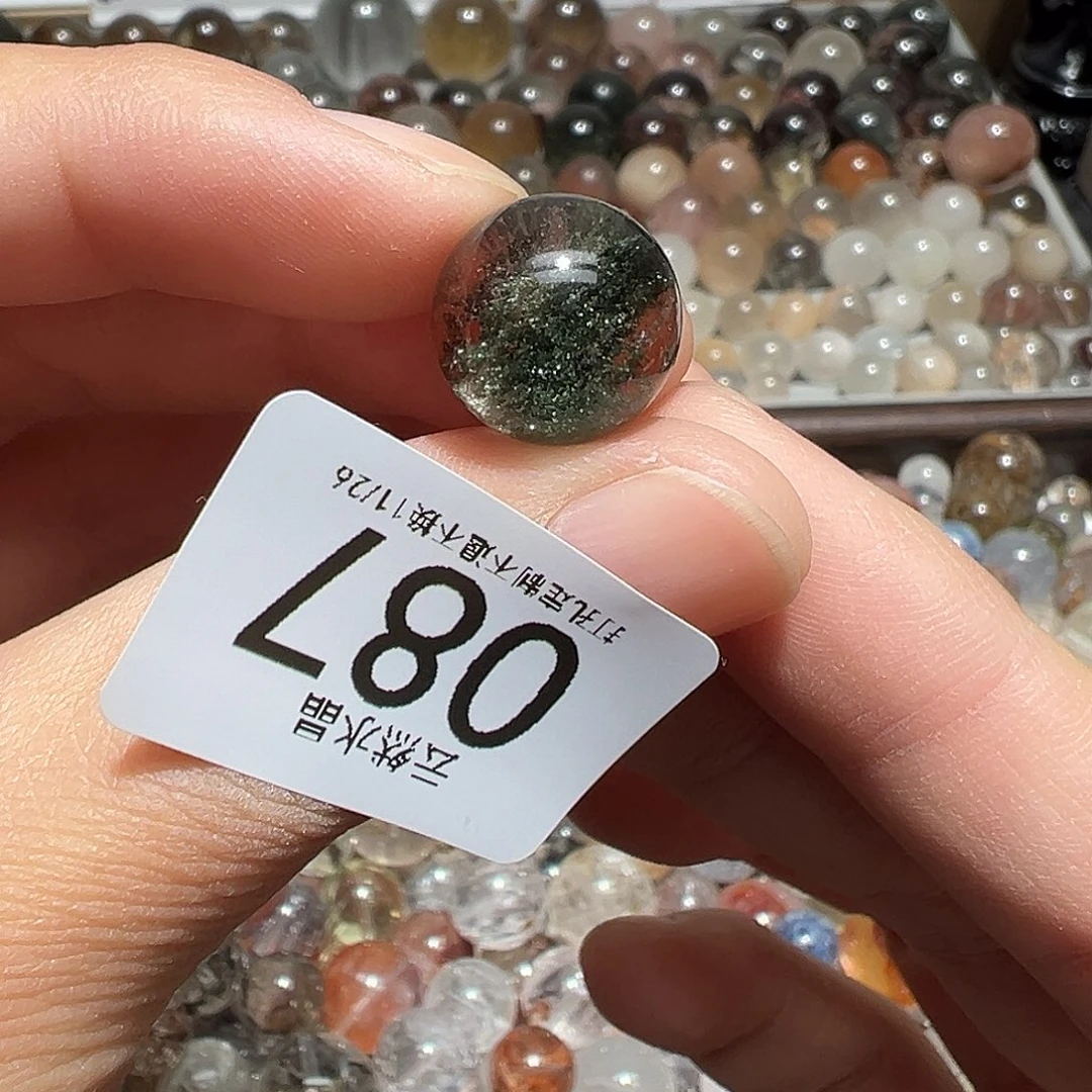 水晶未镶嵌珠宝半成品