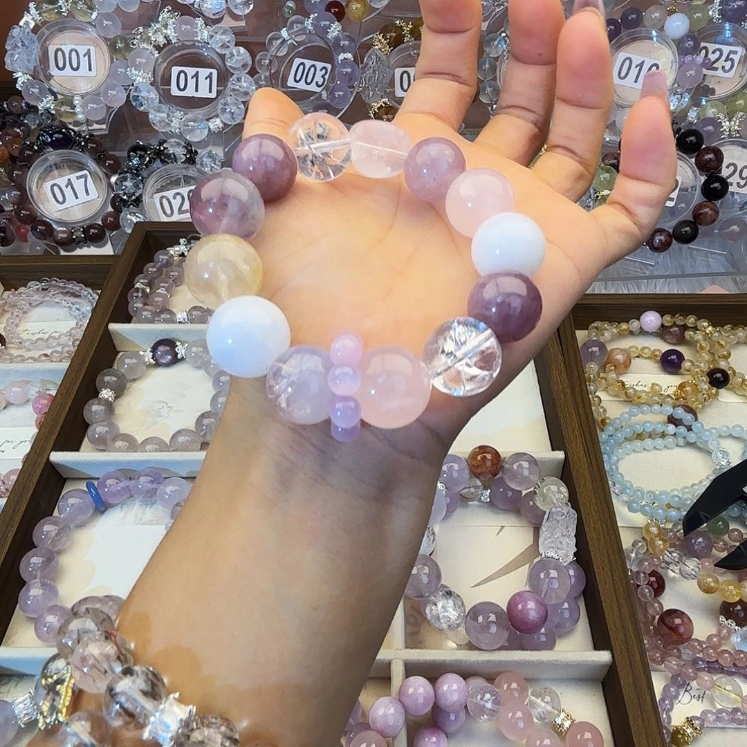 隨***.烟晶手链银S925镶嵌99999999999999999