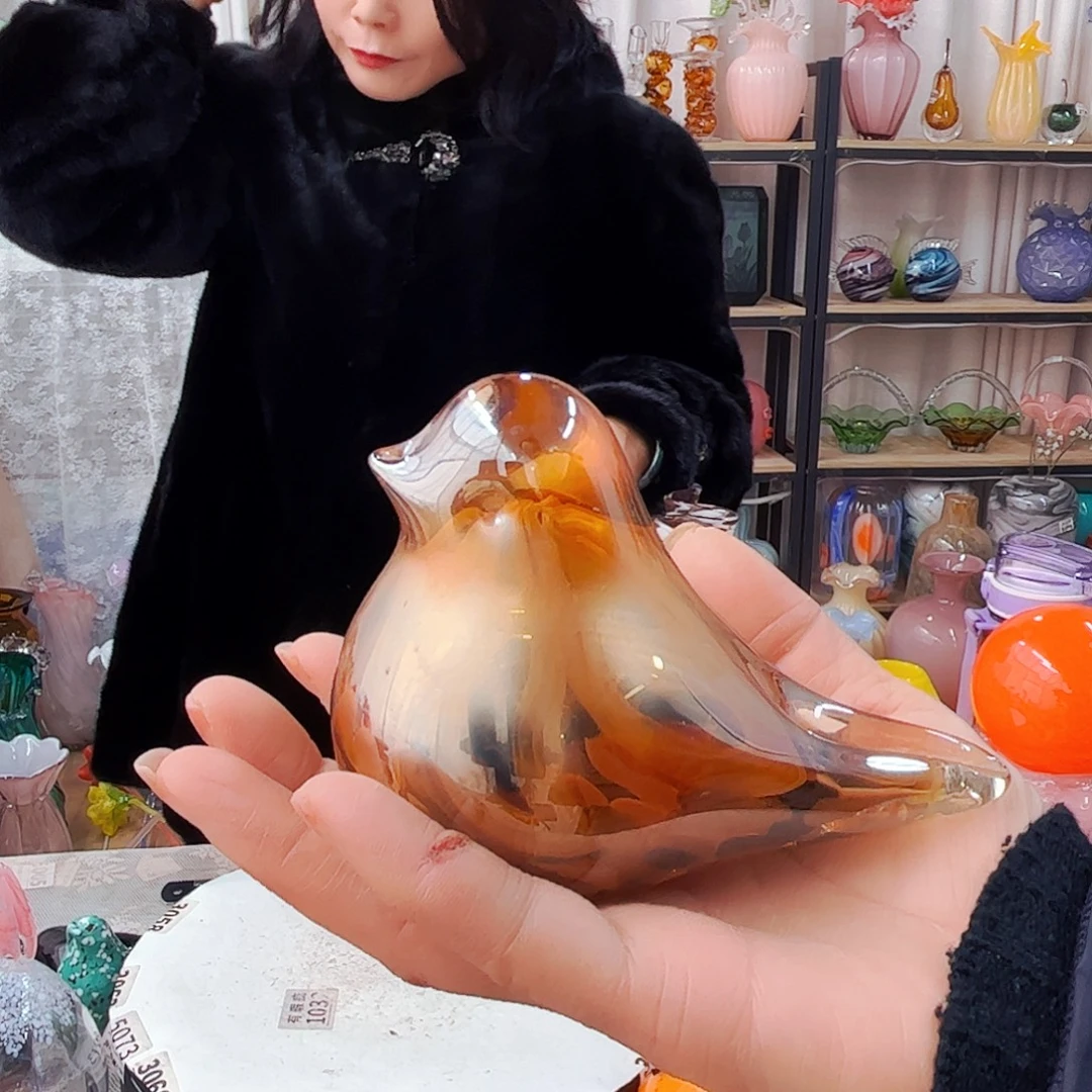 喵***喵鸟开播特家悦琉璃工艺品
