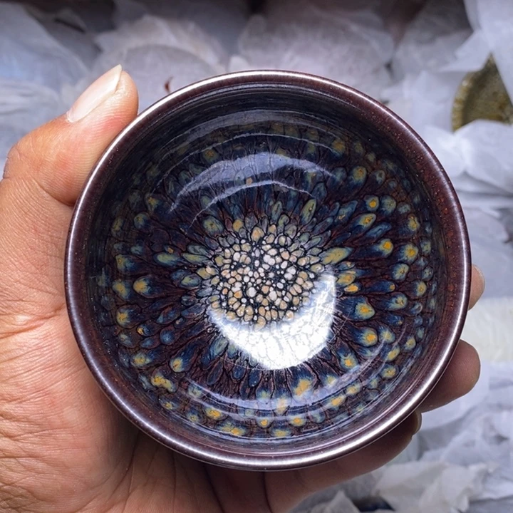 茶盏建盏喝茶主人杯茶杯