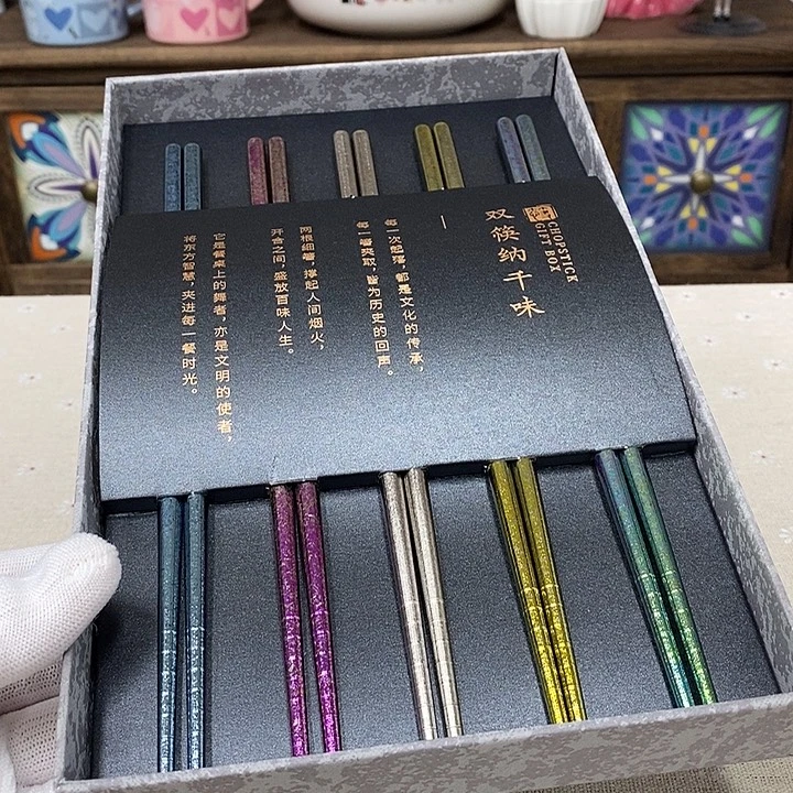 瓷片钛筷子正品保真