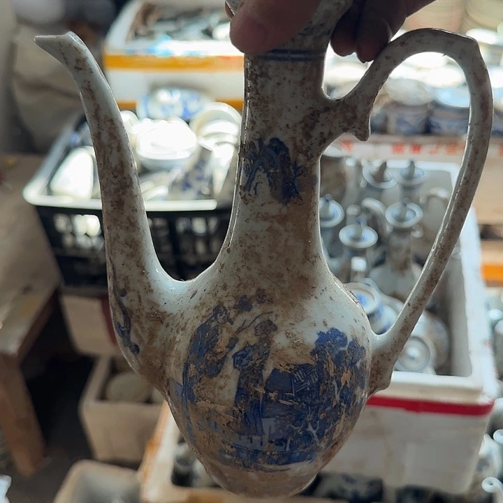 摆件景德镇陶瓷艺术煤窑