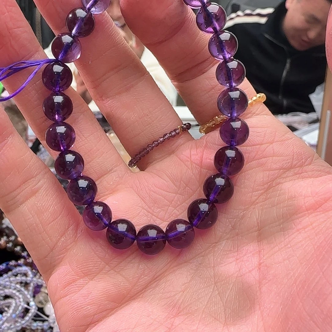 水晶手链未镶嵌佩*紫水晶