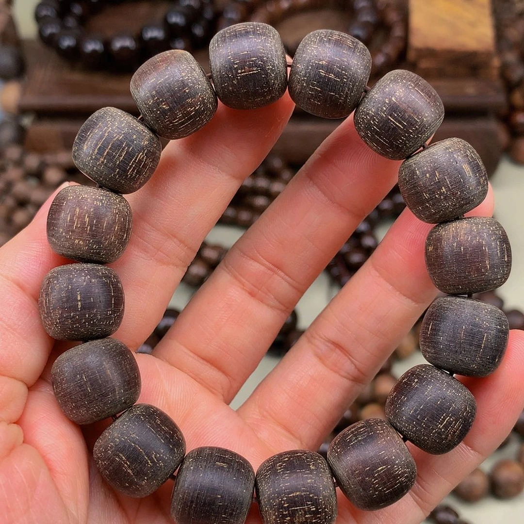 【闪购商品】贡木其他巴贡黑金虎珀星空13*14粗磨