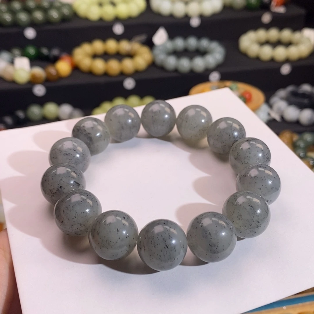 和田玉手串未镶嵌W 16