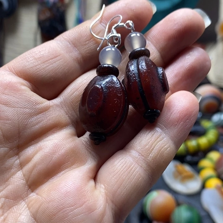 玛瑙/玉髓未镶嵌颈饰