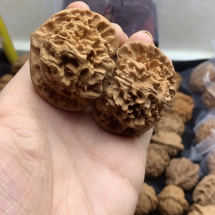 吊坠文玩核桃48 矮官帽