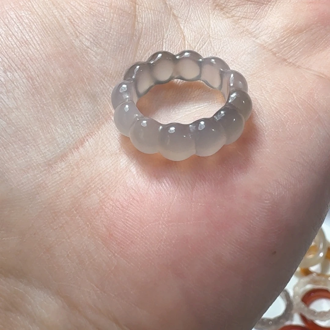 合金戒指玛瑙/玉髓235港14