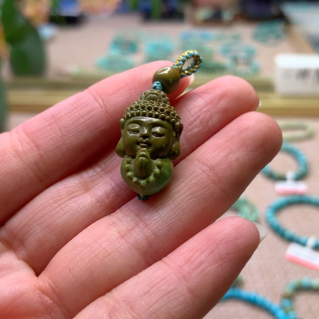 绿松石未镶嵌配饰