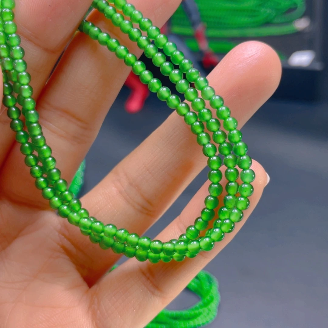 翡翠项链未镶嵌，1