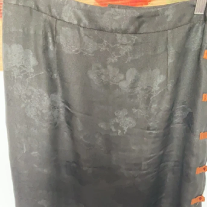春夏季经典休闲提花百搭香云纱桑蚕丝半身裙