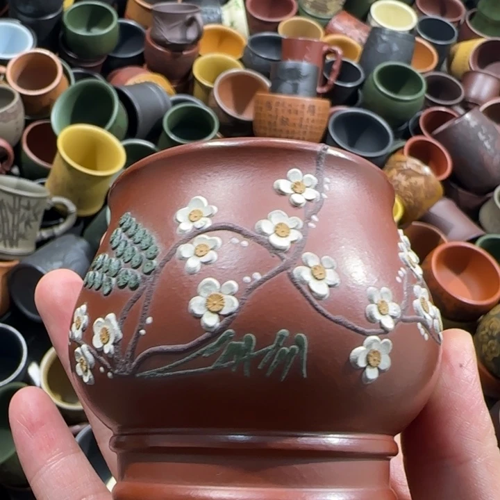 茶杯紫砂全手工紫砂