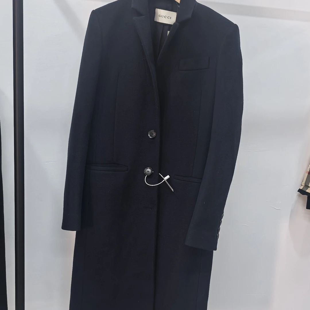 99新 GUCCI/古驰 羊毛大衣/A01602/38码