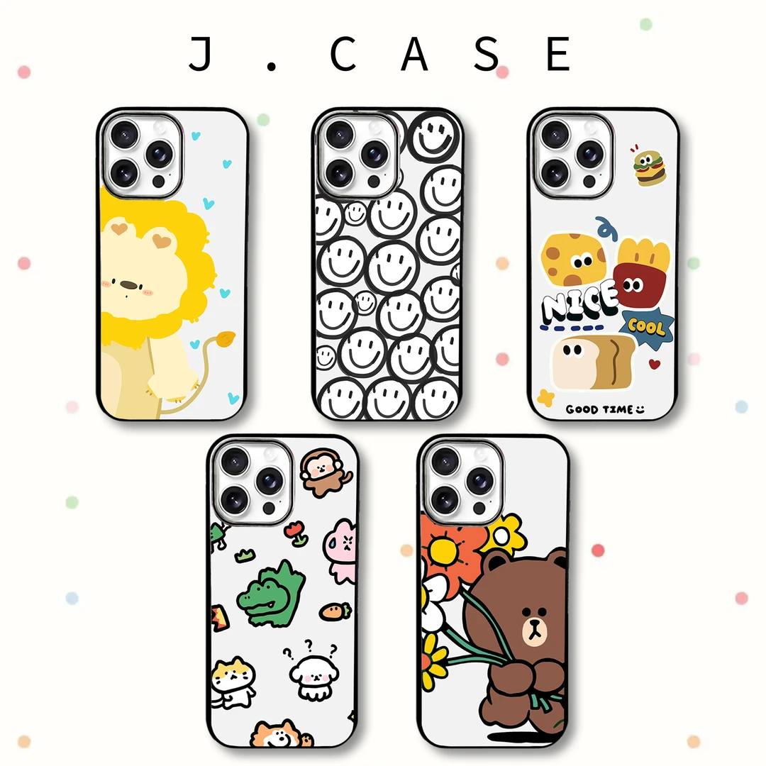 动物园适用于苹果16promax手机壳iPhone15/14/13磁吸款透明不发黄